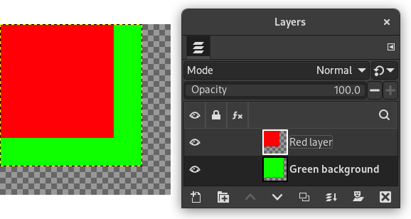 Canvas enlarged (layers unchanged)