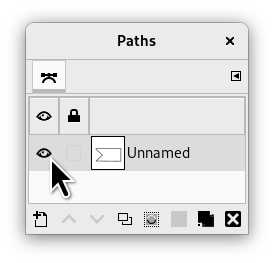 Rotating paths