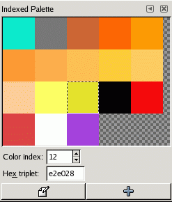 Dialog Mapa barev