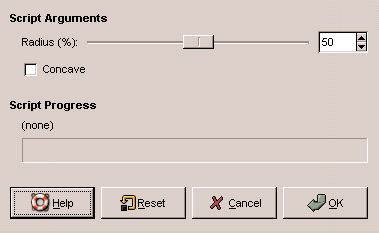 The Rounded Rectangle dialog
