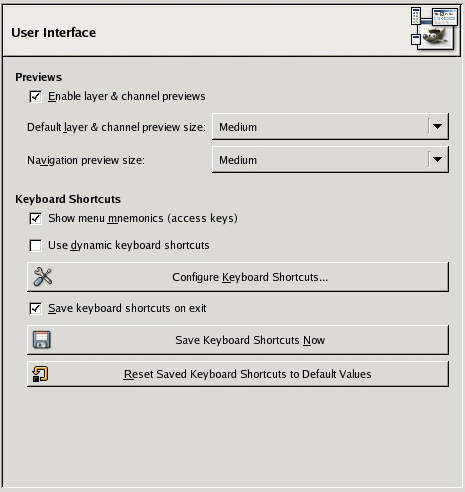 Assorted Interface Preferences