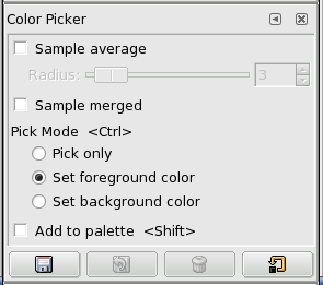 Color Picker Options
