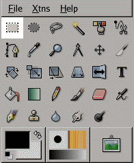 Rectangle Select icon in the Toolbox