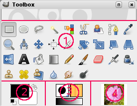 Screenshot of the Toolbox