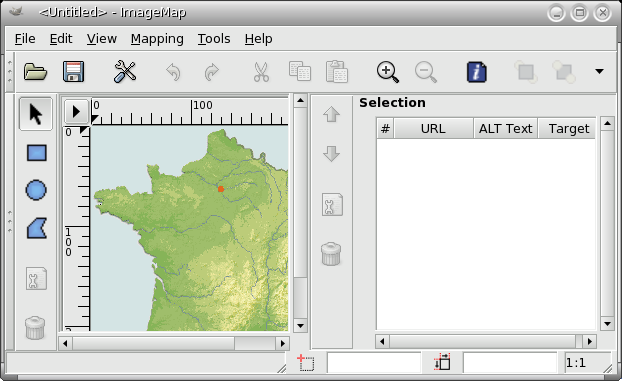 Opcions del filtre mapa d'imatge
