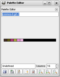 The Palette Editor