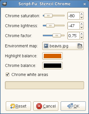 Stencil Chrome options