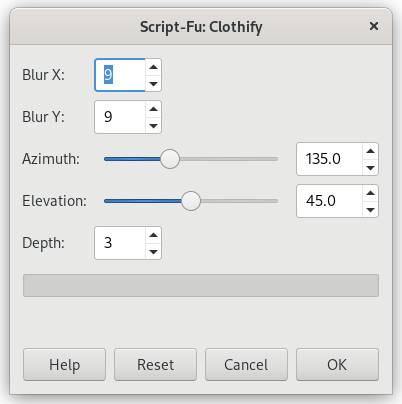 „Clothify“ filter options