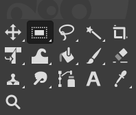 The Tool Icons in the Toolbox