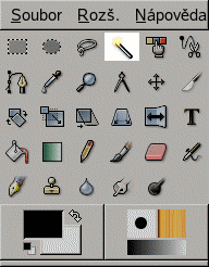 Fuzzy Select tool icon in the Toolbox