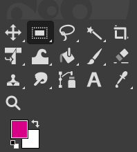 The Tool Icons in the Toolbox