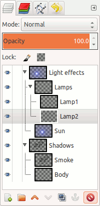 New layer groups