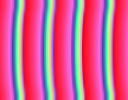 Illustratie van de effecten van de drie gradiënt-herhaalopties, voor het verloop Abstract 2.