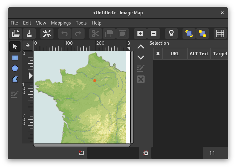 Opcions del filtre mapa d'imatge