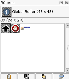 Diálogo de búferes (modo rejilla)