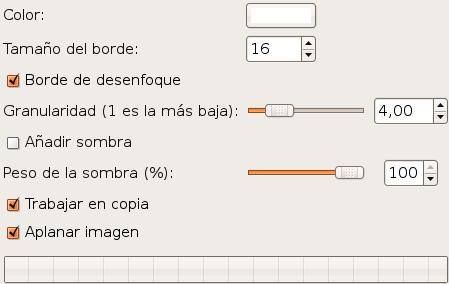 Opciones de “Difuminar borde”
