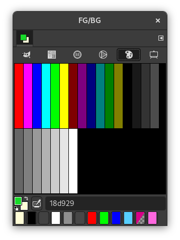 Palette Color Selector