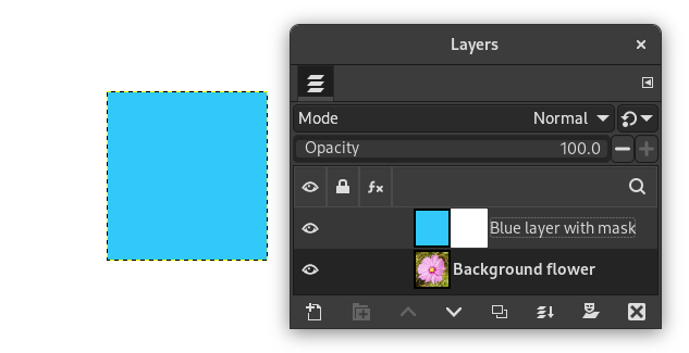 A layer with layer mask