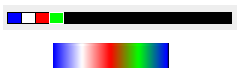 Exemple de « Palette vers dégradé répétitif »