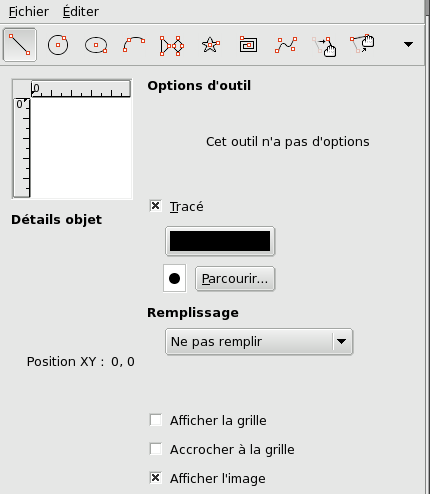 Options du filtre « Figures géométriques »