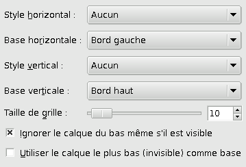 La fenêtre « Fusionner les calques visibles »