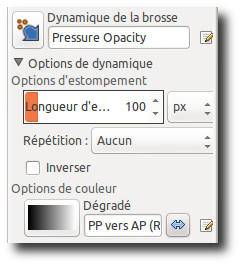 Options de dynamique