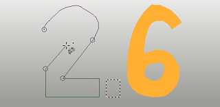 Mélange de segments à main levée et de segments polygonaux