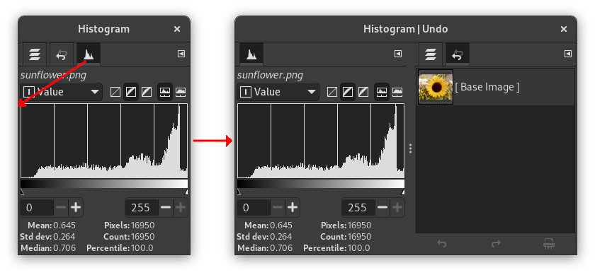 Anchoring a dialog to a dock border