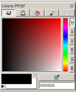 GIMP Color Selector