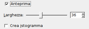 «Destripe» filter options