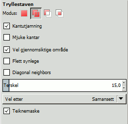 Innstillingane for «Tryllestaven»