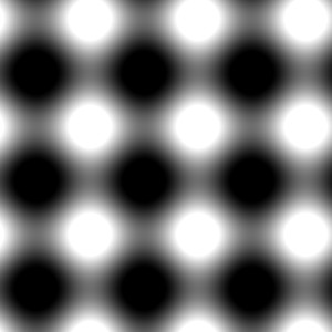 Voorbeeld van toepassen van het filter Lineaire sinusoïde