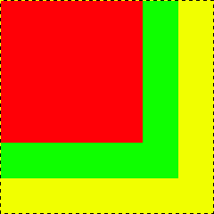 Canvas vergroot (alle lagen gewijzigd)