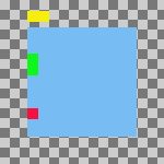 Example Use of Collect: Layers Aligned to Left Edge of the Bottom Layer