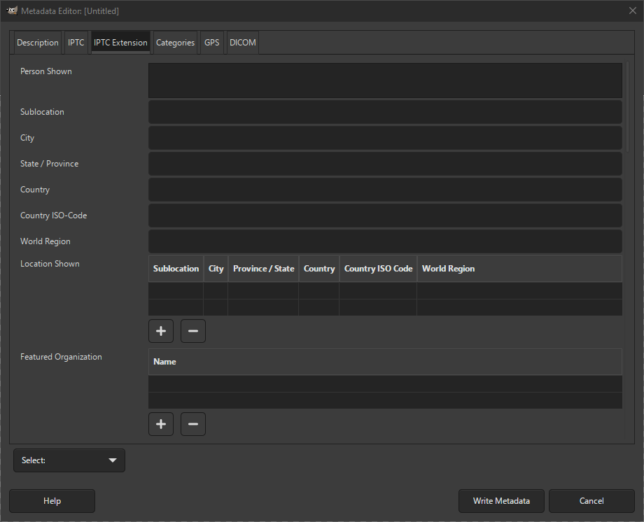 Fanebladet IPTC-udvidelse