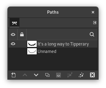 Eksempel på “tekst langs kurve”