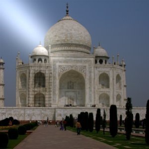 Anwendungsbeispiel für das Filter »Lichteffekte«