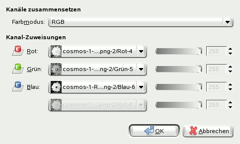 Eigenschaften für den Befehl Zusammensetzen