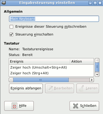 Tastatur (Main Keyboard)