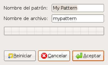 El diálogo “Patrón nuevo”