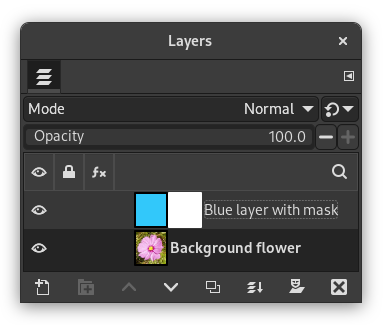 A layer with layer mask