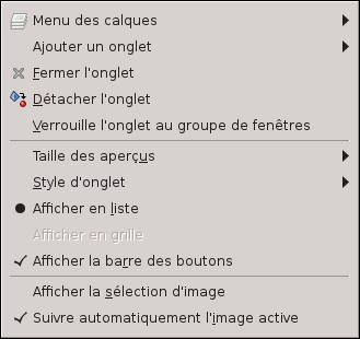 Une fenêtre ancrable