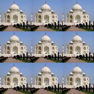 Esempio del filtro «Piastrelle di piccole»