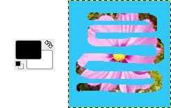 レイヤーマスクに描くと