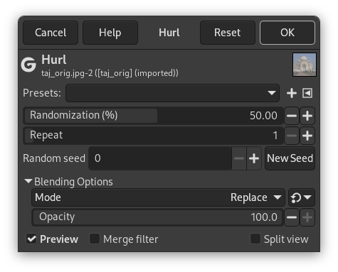 Hurl options