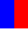 Alpha channel example: Two transparent layers