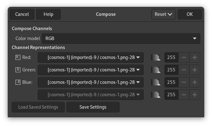 Compose command options