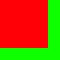 Canvas enlarged (layers unchanged)
