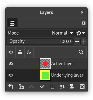 Crop Layers to Content example