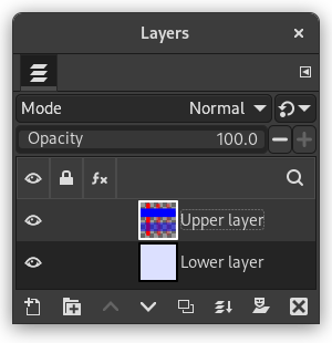 Painting in Behind mode